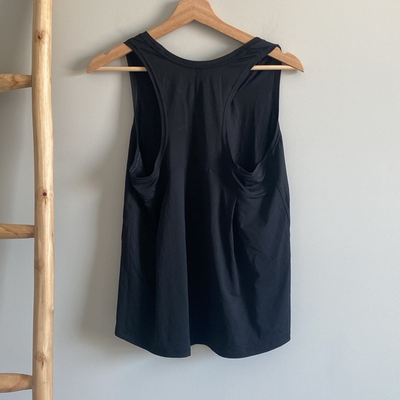 Lululemon the essential tank top black Sz 8 - Picture 4 of 6